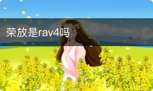 荣放是rav4吗