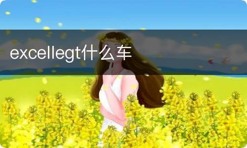 excellegt什么车