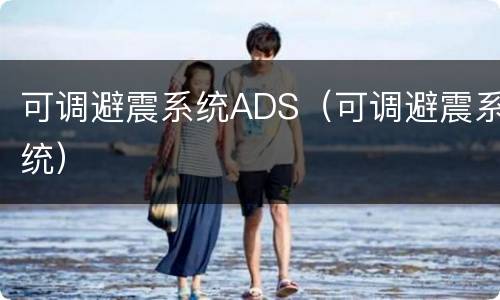 可调避震系统ADS（可调避震系统）
