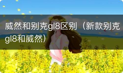 威然和别克gl8区别（新款别克gl8和威然）