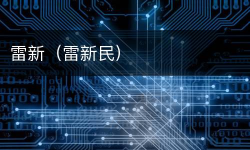 雷新（雷新民）