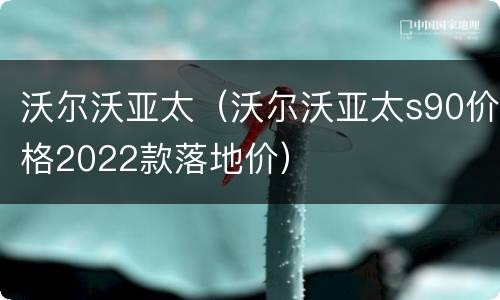 沃尔沃亚太（沃尔沃亚太s90价格2022款落地价）