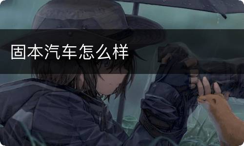 固本汽车怎么样