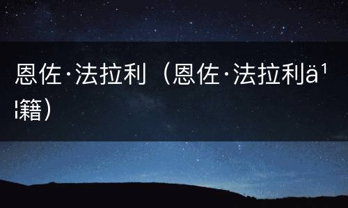 恩佐·法拉利（恩佐·法拉利书籍）