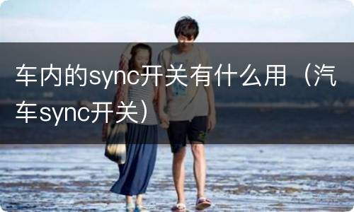 车内的sync开关有什么用（汽车sync开关）