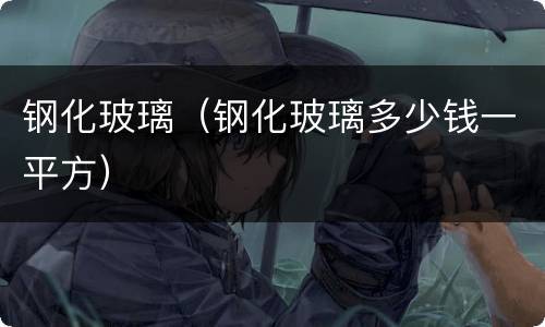 钢化玻璃（钢化玻璃多少钱一平方）