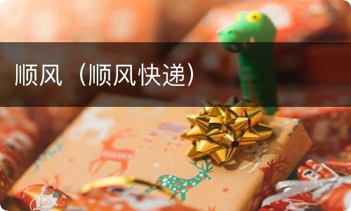 顺风（顺风快递）