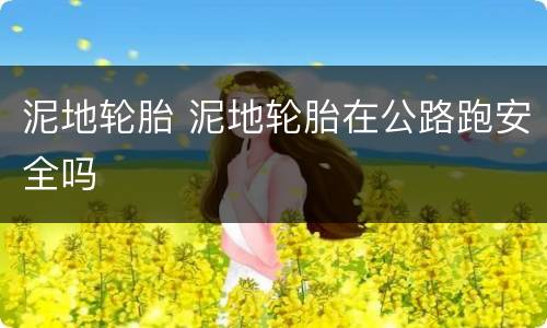 泥地轮胎 泥地轮胎在公路跑安全吗