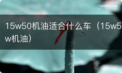15w50机油适合什么车（15w50w机油）