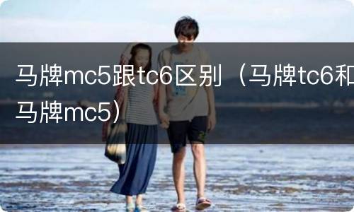 马牌mc5跟tc6区别（马牌tc6和马牌mc5）