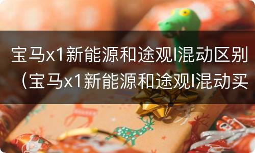 宝马x1新能源和途观l混动区别（宝马x1新能源和途观l混动买哪个）