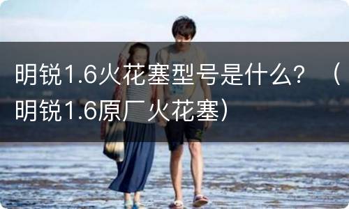 明锐1.6火花塞型号是什么？（明锐1.6原厂火花塞）