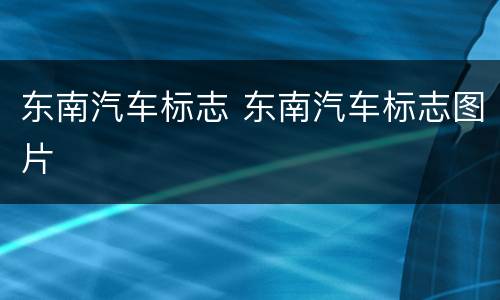 东南汽车标志 东南汽车标志图片
