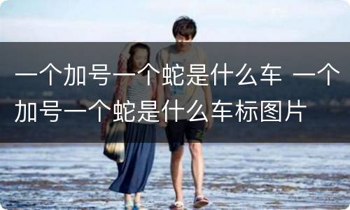一个加号一个蛇是什么车 一个加号一个蛇是什么车标图片