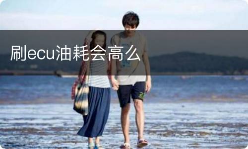 刷ecu油耗会高么