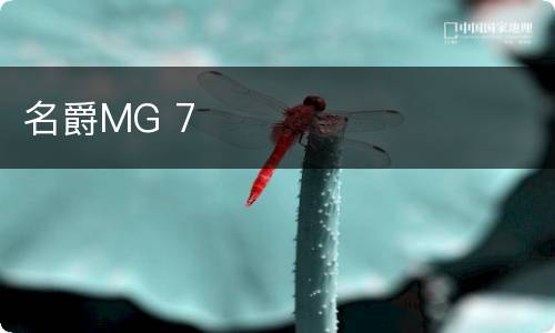 名爵MG 7