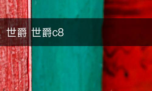 世爵 世爵c8