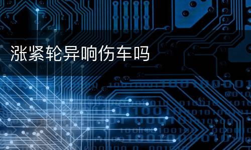 涨紧轮异响伤车吗