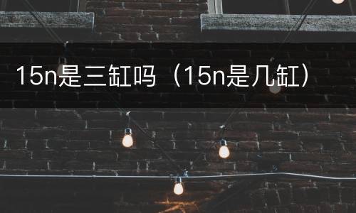 15n是三缸吗（15n是几缸）
