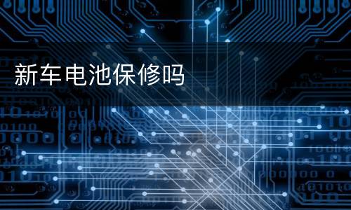 新车电池保修吗