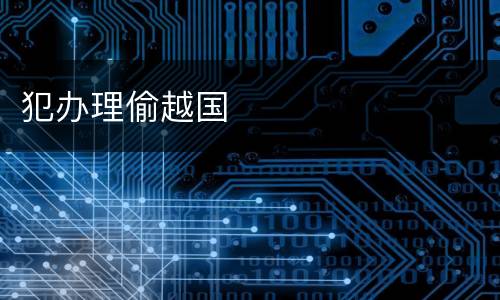 犯办理偷越国