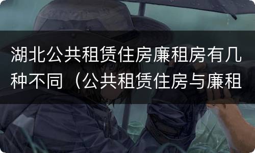 湖北公共租赁住房廉租房有几种不同（公共租赁住房与廉租房的区别）