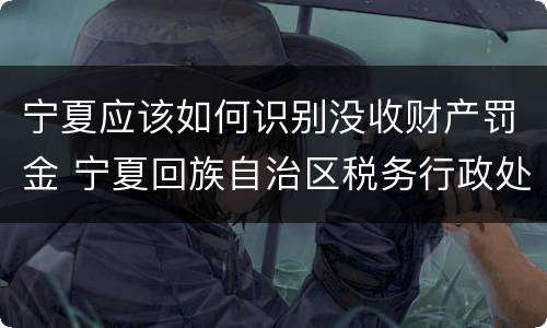 宁夏应该如何识别没收财产罚金 宁夏回族自治区税务行政处罚裁量基准
