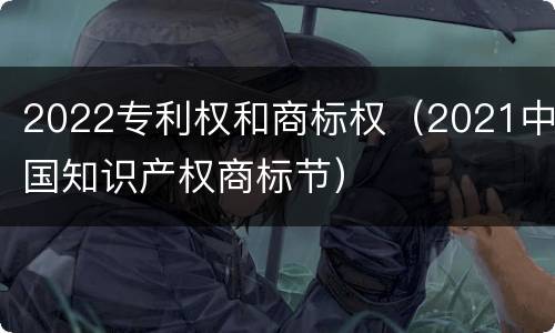 2022专利权和商标权（2021中国知识产权商标节）