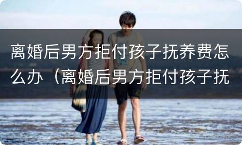 离婚后男方拒付孩子抚养费怎么办（离婚后男方拒付孩子抚养费怎么办呢）