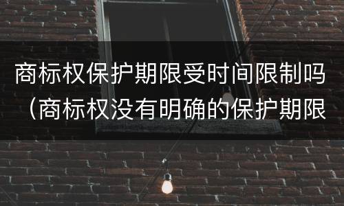 商标权保护期限受时间限制吗（商标权没有明确的保护期限的限制）