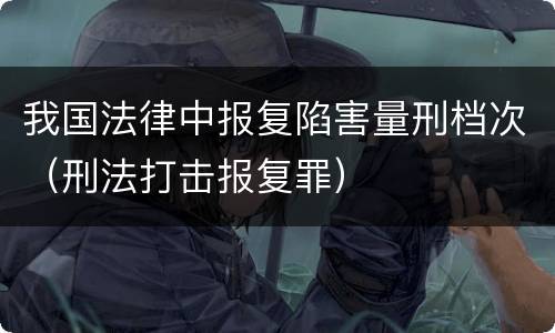 我国法律中报复陷害量刑档次（刑法打击报复罪）