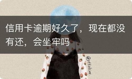 信用卡逾期好久了，现在都没有还，会坐牢吗