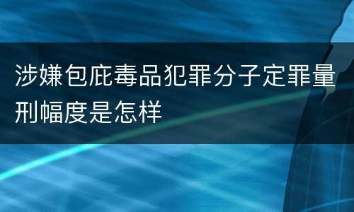 涉嫌包庇毒品犯罪分子定罪量刑幅度是怎样