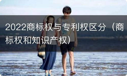 2022商标权与专利权区分（商标权和知识产权）