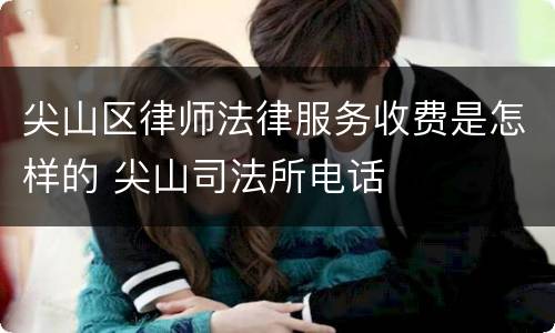 尖山区律师法律服务收费是怎样的 尖山司法所电话
