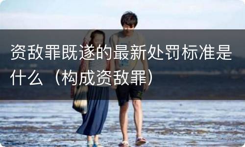 资敌罪既遂的最新处罚标准是什么（构成资敌罪）
