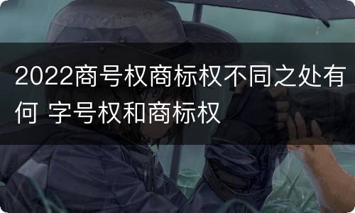 2022商号权商标权不同之处有何 字号权和商标权