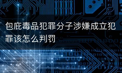 包庇毒品犯罪分子涉嫌成立犯罪该怎么判罚