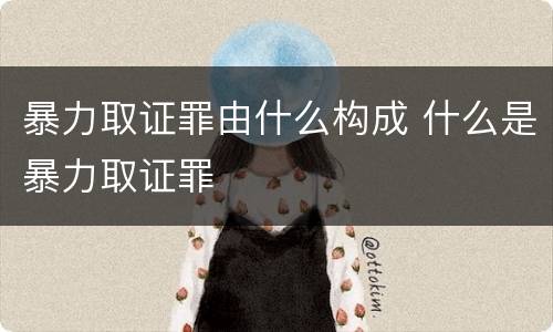 暴力取证罪由什么构成 什么是暴力取证罪