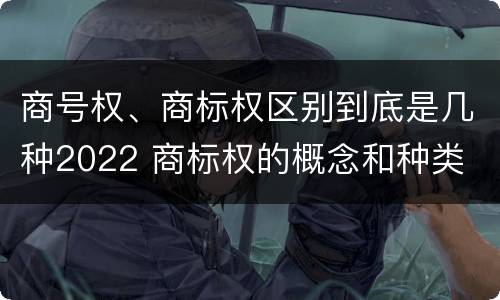 商号权、商标权区别到底是几种2022 商标权的概念和种类