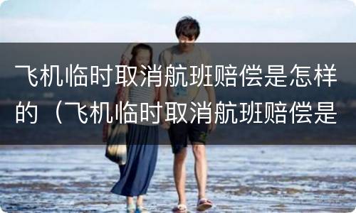 飞机临时取消航班赔偿是怎样的（飞机临时取消航班赔偿是怎样的规定）