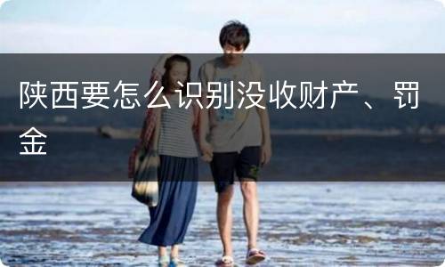 陕西要怎么识别没收财产、罚金