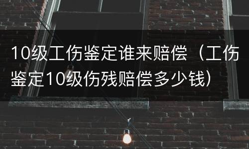 10级工伤鉴定谁来赔偿（工伤鉴定10级伤残赔偿多少钱）