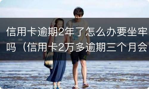 信用卡逾期2年了怎么办要坐牢吗（信用卡2万多逾期三个月会坐牢吗）