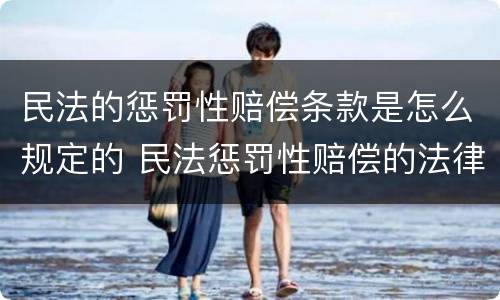 民法的惩罚性赔偿条款是怎么规定的 民法惩罚性赔偿的法律规定