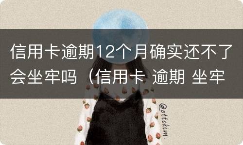 信用卡逾期12个月确实还不了会坐牢吗（信用卡 逾期 坐牢）