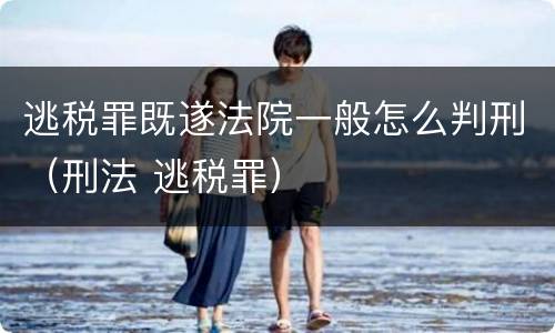 逃税罪既遂法院一般怎么判刑（刑法 逃税罪）