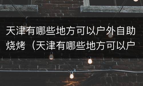 天津有哪些地方可以户外自助烧烤（天津有哪些地方可以户外自助烧烤的地方）
