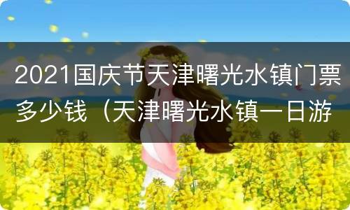 2021国庆节天津曙光水镇门票多少钱（天津曙光水镇一日游）