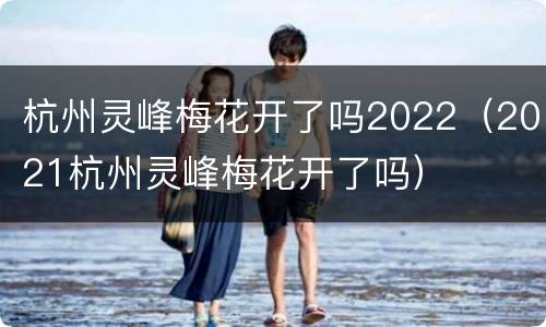 杭州灵峰梅花开了吗2022（2021杭州灵峰梅花开了吗）